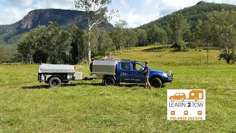 Photo: learn 2 tow, Caravan Towing Lesson / course